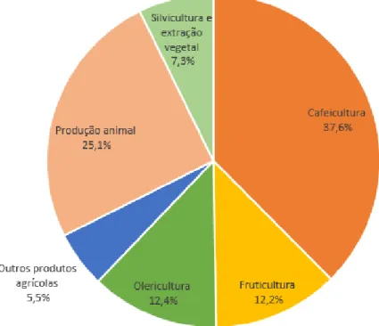Figura 1: Participação % no Valor Bruto da Produção Agropecuária-VBPA 2014 