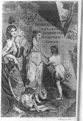 Fig. 9 Instruction of American Youth. The Boston Magazine. Boston : Norman &amp; White, Décembre 1783