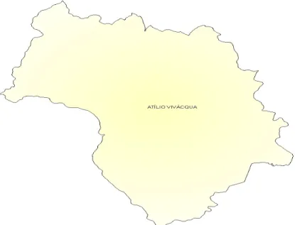 Figura 1 – Mapa do município/ distritos