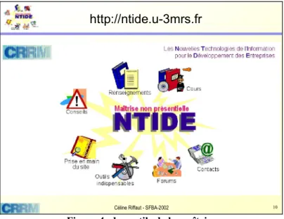 Figure 4 : les outils de la maîtrise 