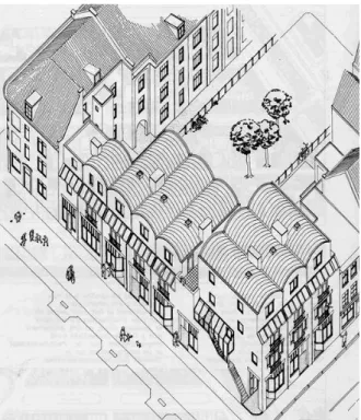 Fig.  5 :  Projet  de  Aldo  Van  Eyck  et  Theo  Bosch pour Amsterdam paru dans l’Architecture  d’Aujourd’hui (1975) 