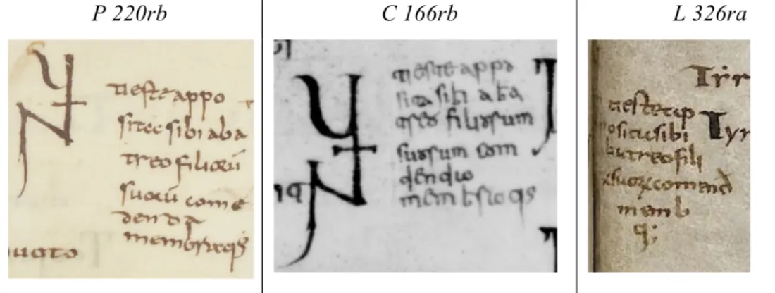Figure 16. Monogramme Nota, sur L et PC. 