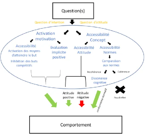 Figure  5.  Schématisation de l’ensemble des explications théoriques potentielles de l’EQC  traitées dans cette thèse