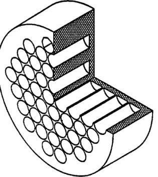Figure 5.5: matrice de C imprégné de LiF utilisé à Louvain-la-Neuve ses dimensions sont : diamètre =50 mm,  épaisseur =17 mm