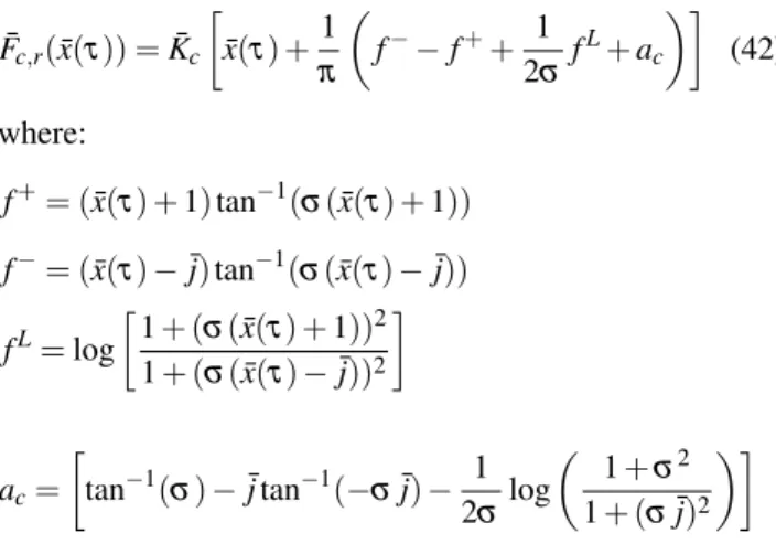 Table 1: Parameter values for Section 5.1.