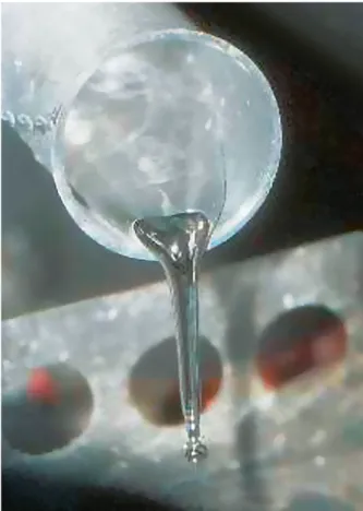 Fig. 23. Le sodium primaire du réacteur PHÉNIX, vu par une traversée de la dalle.
