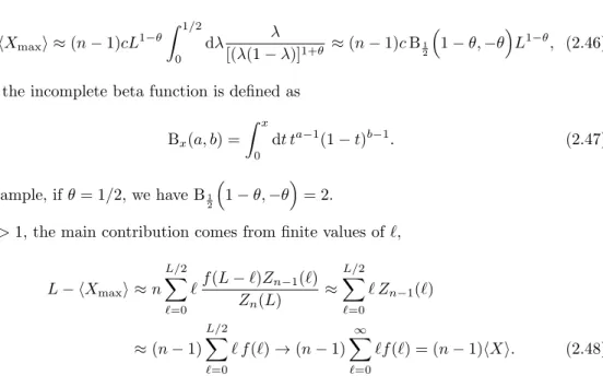 Figure 5 depicts a comparison of nπ n (k|L) with p n (k|L) for this example with L = 60, n = 4