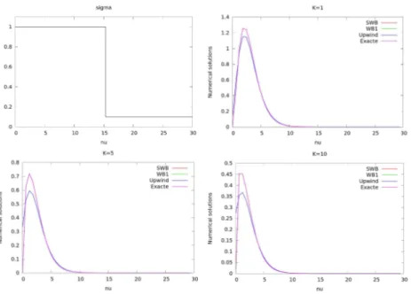 Figure 9: Corresponding solutions at t=30