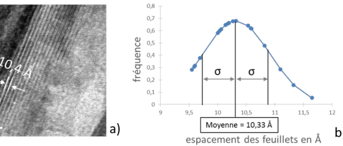 Figure 35 : (a) micrographie MET dans la CA de la zone A de l’ « Expérience intégrale »