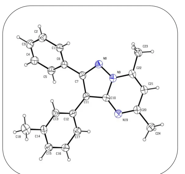 Figure 20 : Présentation ORTEP du composé 34. 