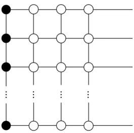 Figure 1.7: Y-system of SU (N) chiral Gross-Neveu model. There are N − 1 rows and an infinite number of columns.