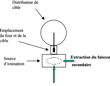 Figure II. 3  Description de l’ensemble du dispositif. Les principaux éléments nécessaires à  son fonctionnement figurent également