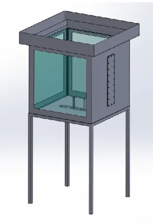 Figure 9: 3D view of main test section 