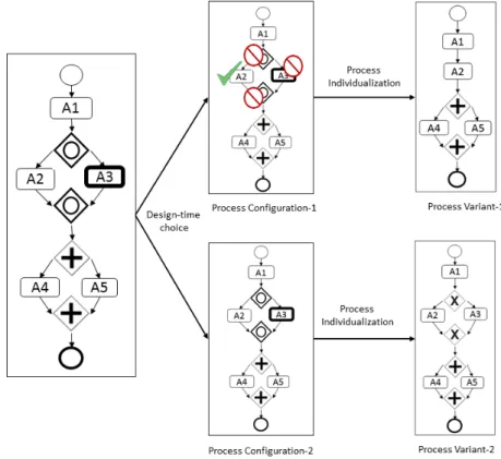 Figure 1.4: Configuration and individualization of a CPM