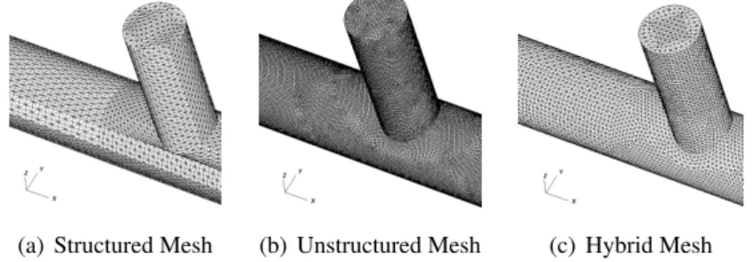 Figure 4: Mesh examples 4.2 TRANSAT