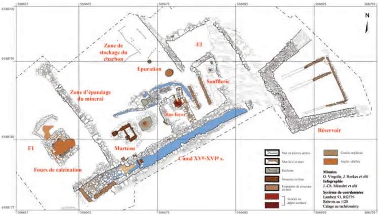 Fig. 2 -  Plan d’ensemble de la mouline