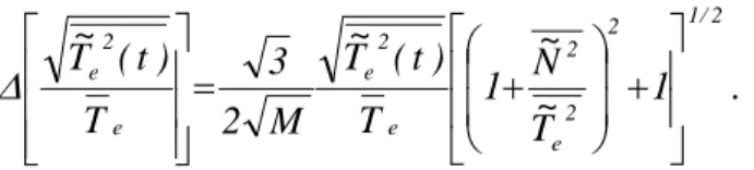 Figure 5. The number of samples versus relative temperature fluctuations amplitude to  resolve the desired absolute error (a), and error estimation (standard deviation) for 12  series of real correlation ECE data with different number of samples (b)