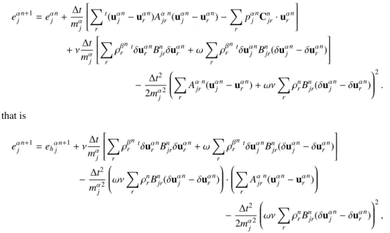 Figure 2 depicts the general ALE case. Our ALE method is a Lagrange-rezoning-advection