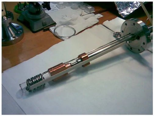 Fig. 3.1: Image of the rf oxygen plasma source used to grow our epitaxial oxide films