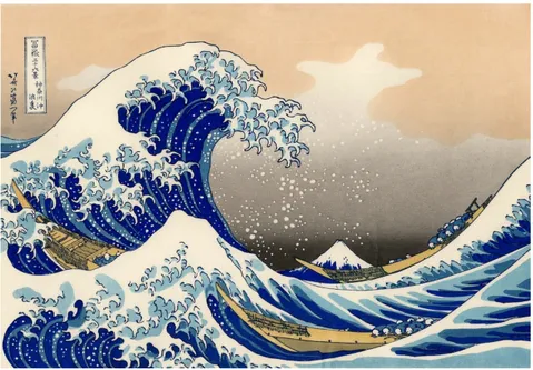 Figure 1 – &#34;Sous la vague au large de Kanagawa&#34;, d’Hokusaï