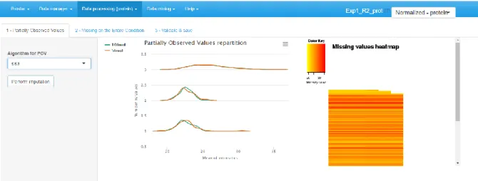 Figure 7: Imputation of the Partially Observed Values. 