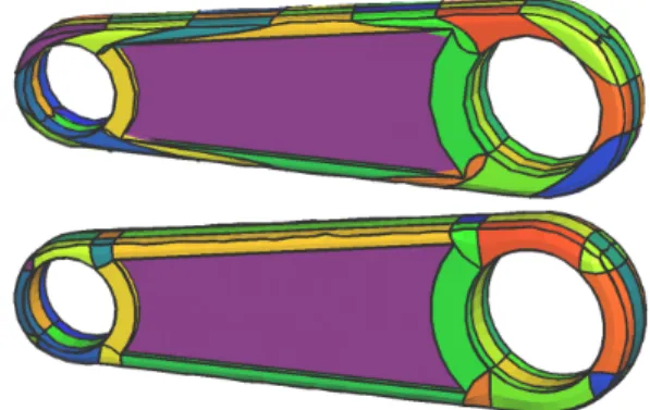 Fig. 4. A straightforward approach to compute the mapping of the interior is to first fix the boundary (initialization in [Livesu et al
