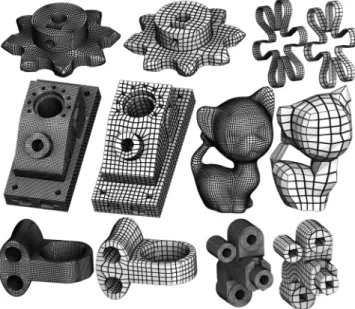 Fig. 11. Our robust quantization process allows for multi resolution meshes, without risk of collapses of the geometry.