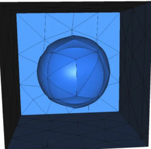 Figure 10: Initial and final geometry in 3D.