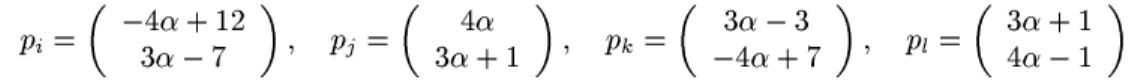 Figure 3: The circumcenter(  " # " ( ) constructor.