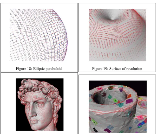 Figure 18: Elliptic paraboloid Figure 19: Surface of revolution