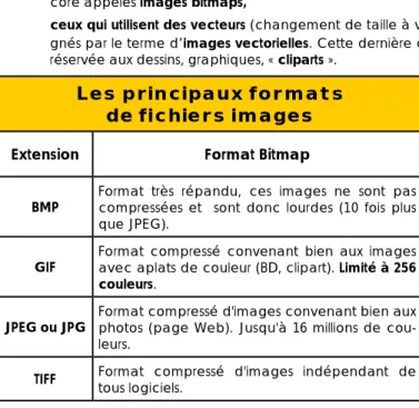 Graphic Interchange Format  PNG : Portable Network Graphics Pixel : 