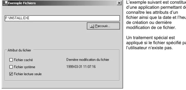 Figure 5.4 – Interface utilisateur de l’application   