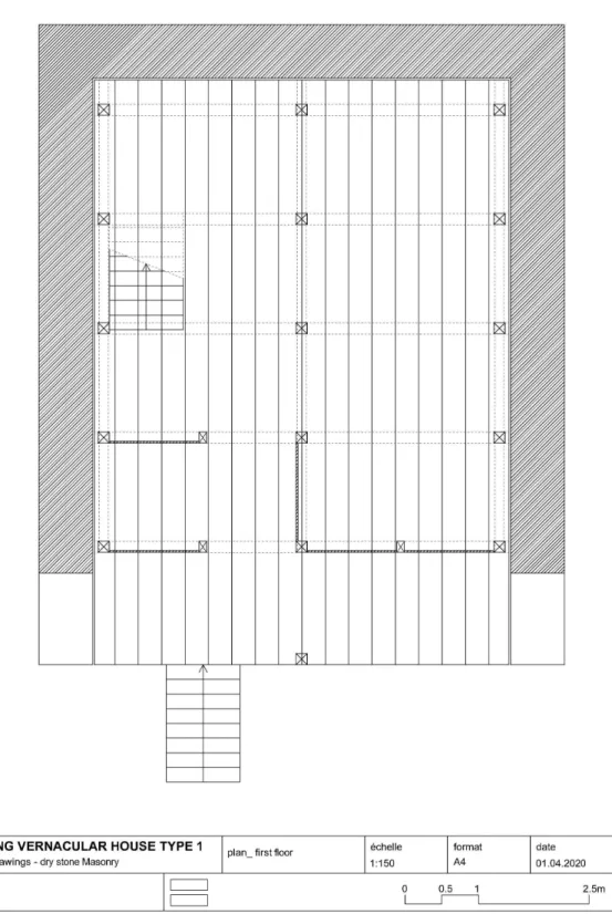 Fig. 15) Sample of house unit / First floor