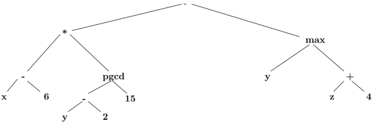 Fig. 3.1 – expression complexe