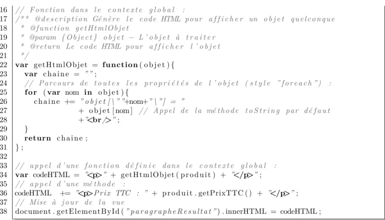 Figure 1.4 : Illustration du code source 1.11