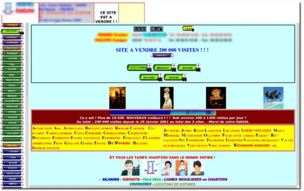 Figure 6 – Oh le beau site...