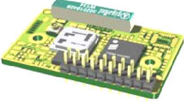 Figure 7: OEMSPA13i ConnectBlue Bluetooth module 