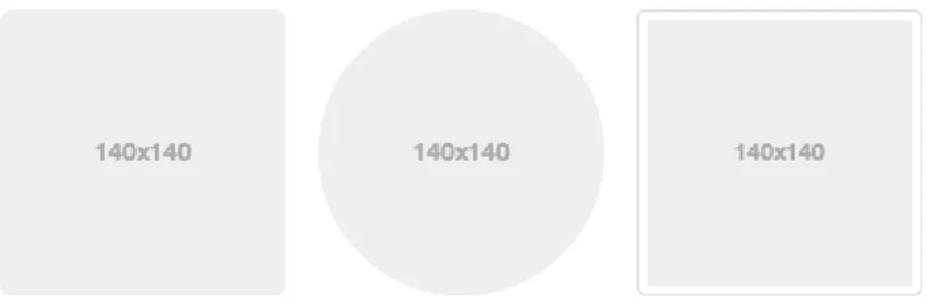 Figura 4.8 Imágenes decoradas en Bootstrap 3 