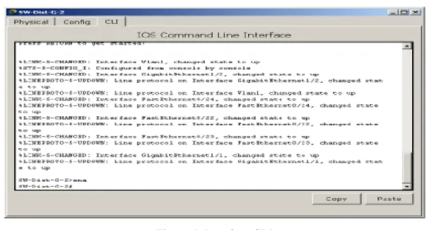 Figure 6: Interface CLI 