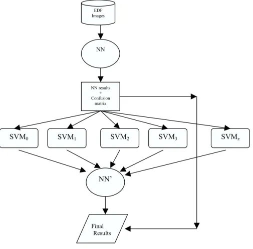 Figure 2: Combination of the NN model with the SVMs model 