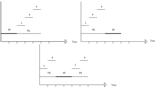 Figure 1. Three Execution Schedules