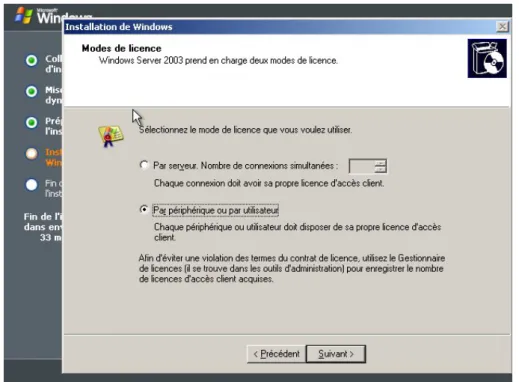 Fig. 13  Désactivation du gestionnaire de licence