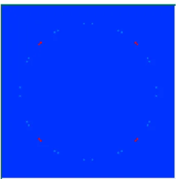 Figure 10: Particle approximation, at time t = 10, 100 × 100 points grid, observation noise variance 0.01.