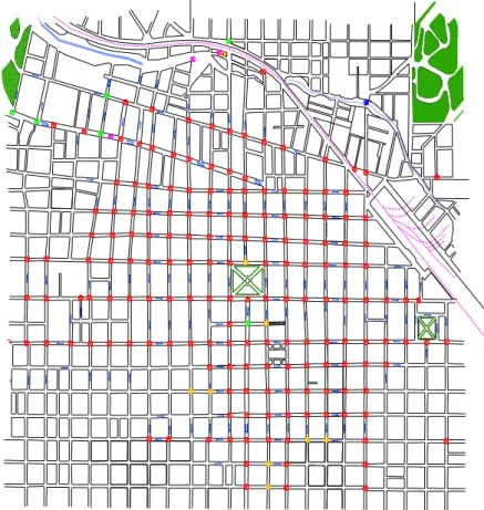 Figure 5: The Bah´ıa Blanca map.
