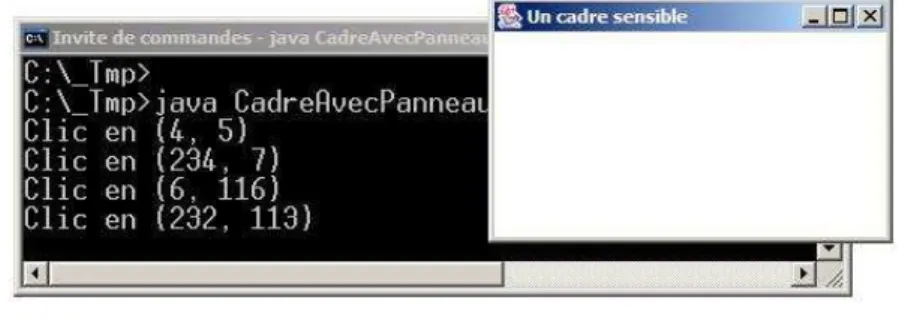 Fig. 10 – D´etecter les clics