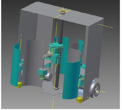 Figure 4.1 – Grand robot - vue de face