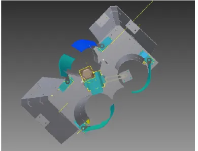 Figure 4.2 – Robot - vue de haut