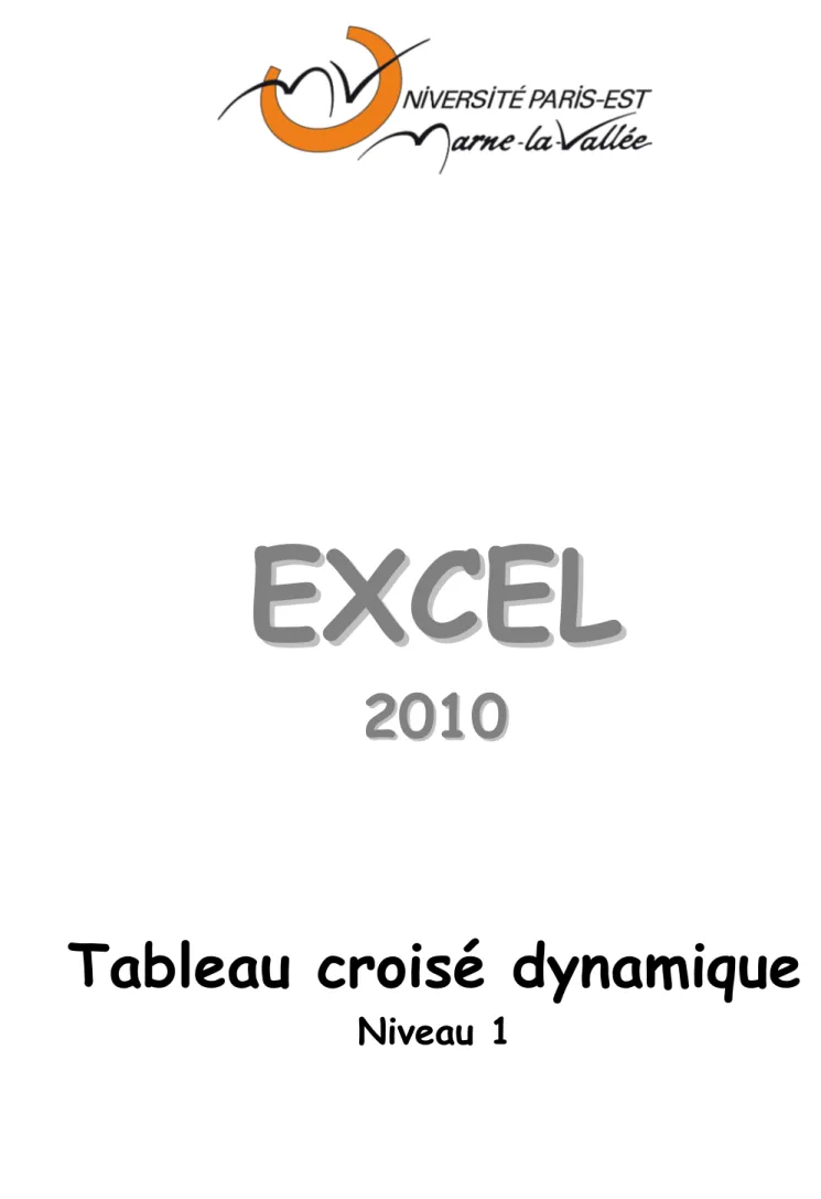 Tableau croisé dynamique 