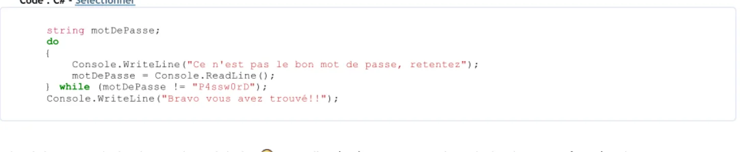 Tableau simple