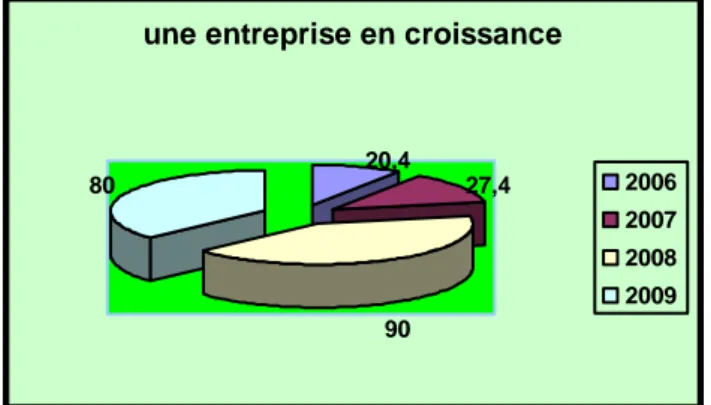 Figure 2 : présentation en camembert 